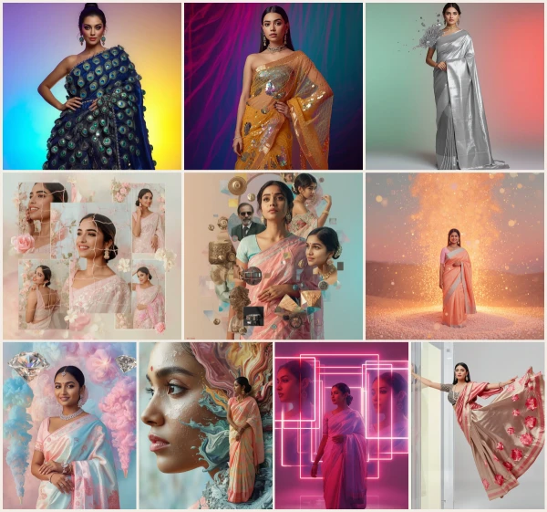 New 10 ChatGPT Saree Prompt in English AI Image Prompts for Versatility