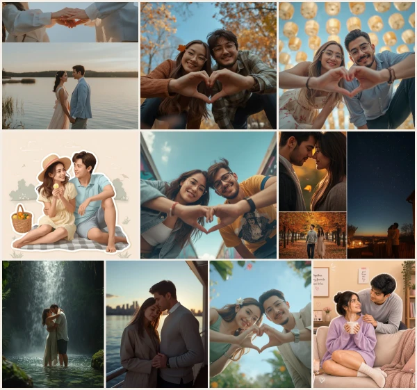 Top 10 Romantic Couple AI Prompts for Picnic Dates in Parks