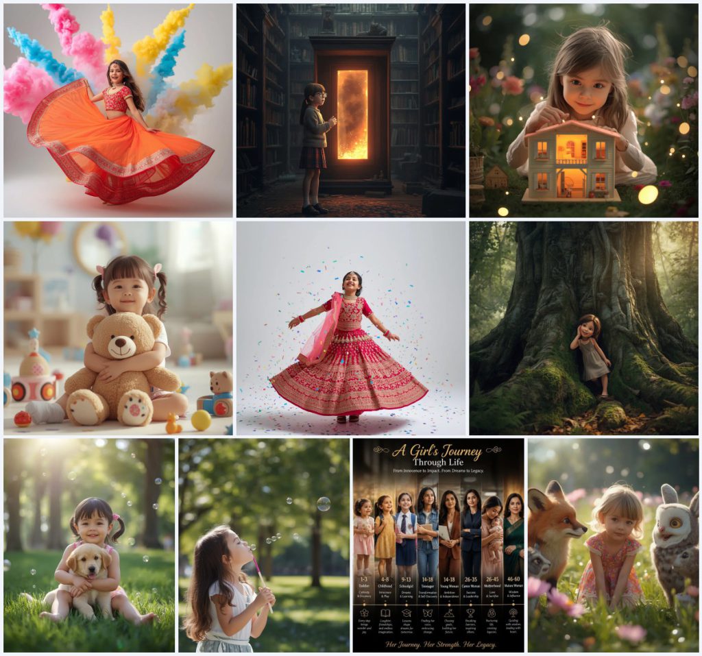 Best 10 Beautiful Girl’s AI Prompts for Elegant Horseback Riding Portraits | Gemini girl photo prompt Indian style