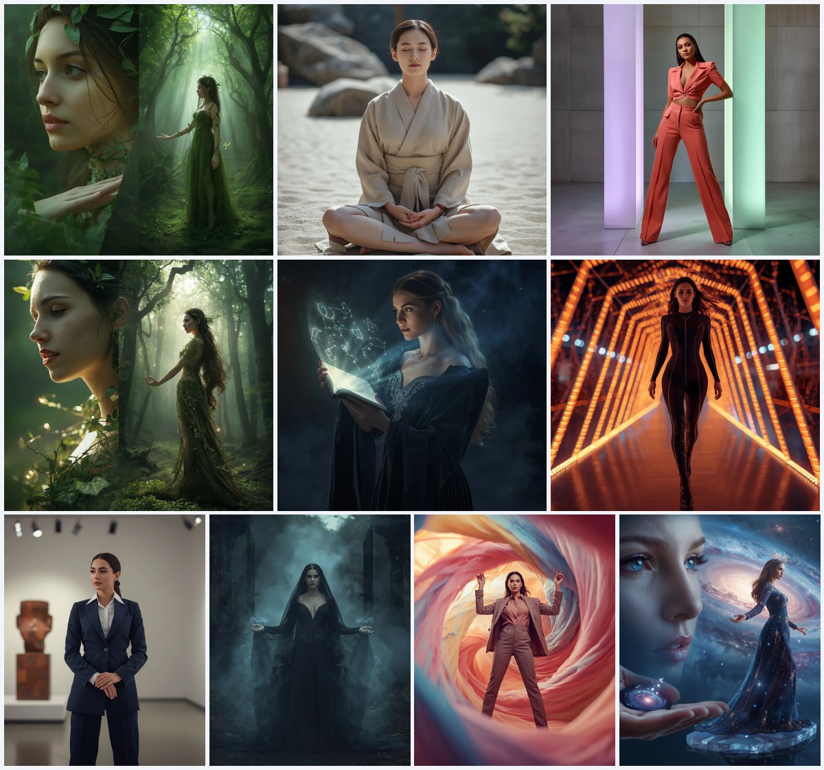 Top 10 AI Prompts for Elegant Women’s Portraits with Dramatic Shadow Play and Mystery | Trending prompt Girls ChatGPT