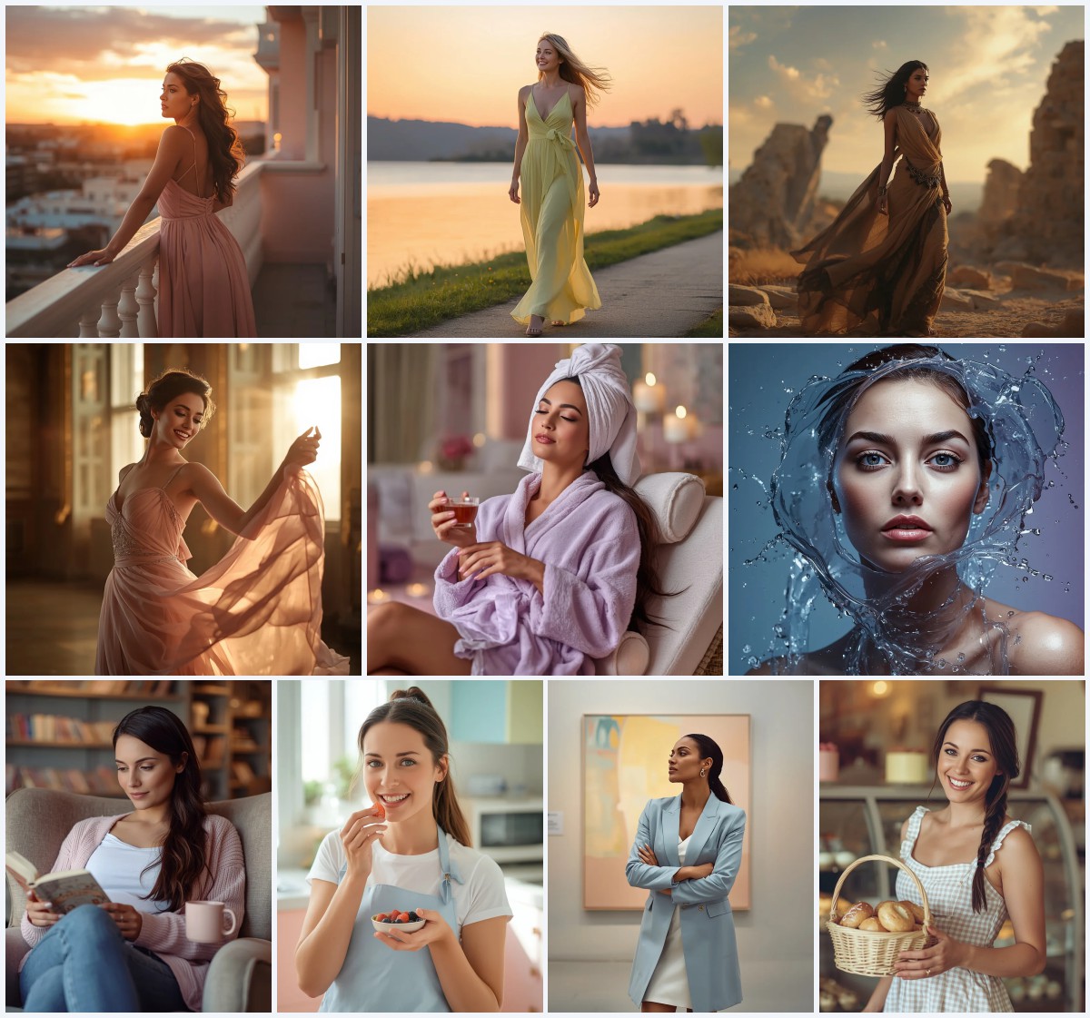 Top 10 AI Prompts for Elegant Women’s Portraits with Refined Gestures and Expressions | instagram reel ai prompt