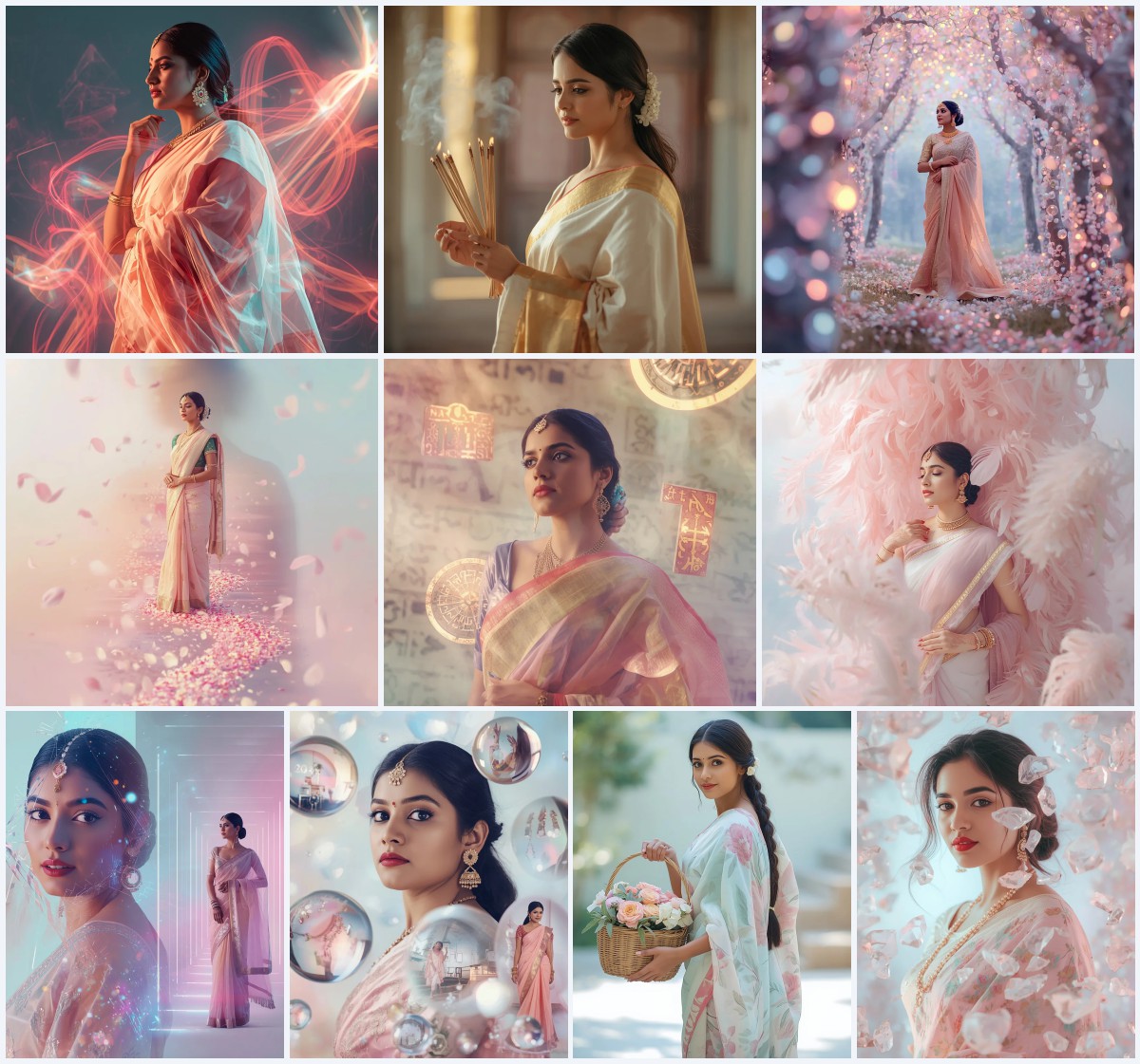 Top 10 Prompt Seen Trending Girl Instagram for Saree Styles | prompt for gemini ai girl in saree 2026 in english